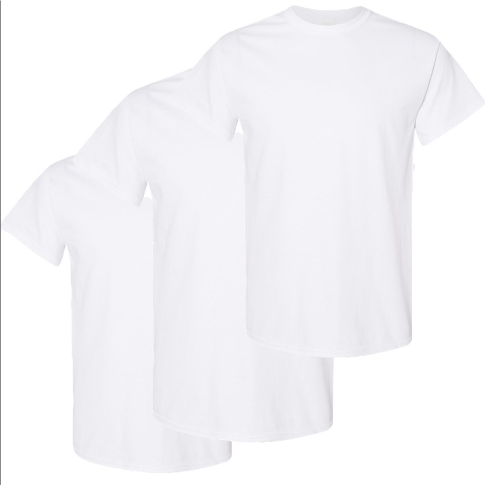 Gildan Heavy Cotton T-shirt White (3-pack)